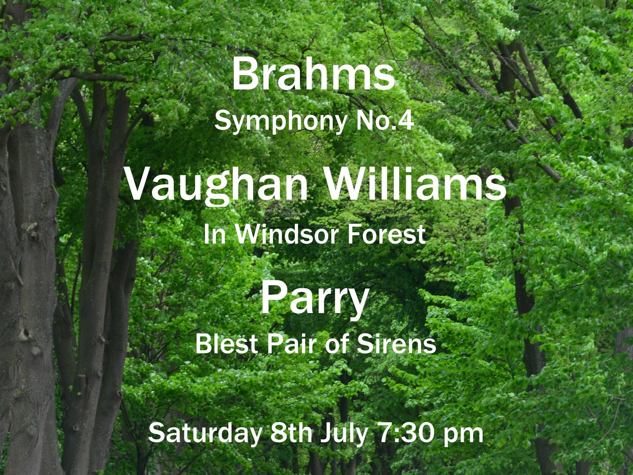 Finchley Symphony Orchestra Concerts